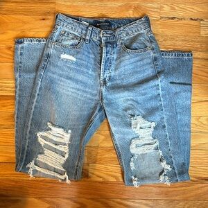 Aeropostale Baggy Style Ripped Jeans / Size 0
